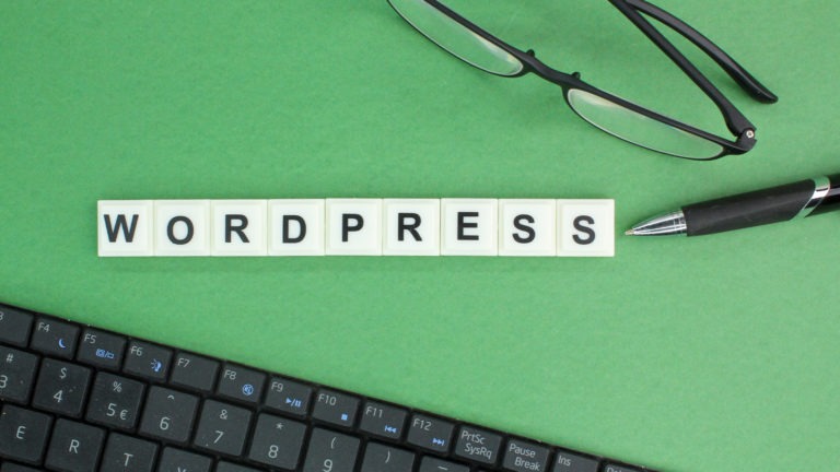 Wordpress nettside.